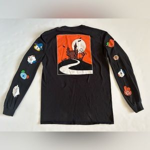 BT21 Halloween Long Sleeves Black Shirt Sz. L